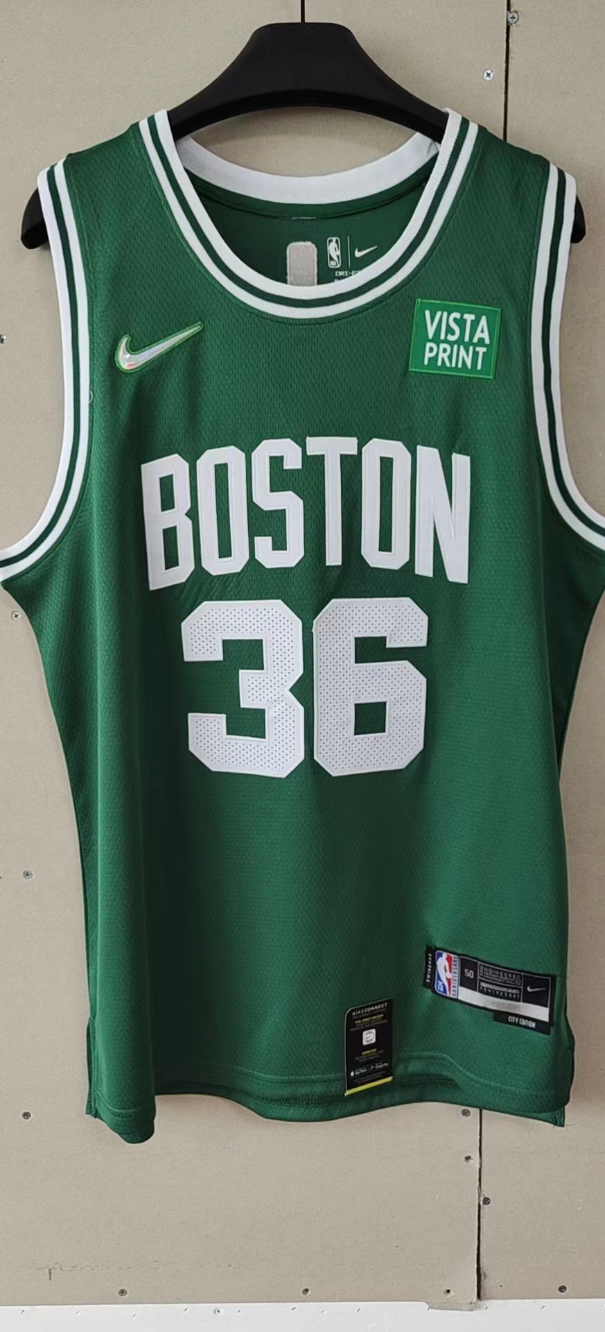 Men Boston Celtics 36 Smart Green 75th Nike 2022 NBA Jersey